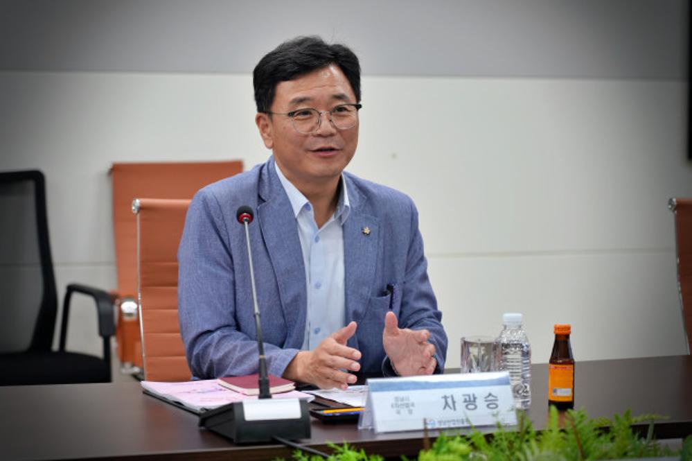 성남시 4차산업국장 주요업무 현장 방문 행사사진